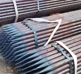 黔西南超前小导管预埋钢管出尖打孔焊倒刺无缝焊管厂